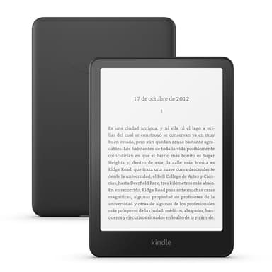 Nuevo Kindle Paperwhite (16 GB) de Amazon | Nuestro Kindle más rápido, con una nueva pantalla de 7" sin reflejos y semanas de batería | Sin publicidad | Negro