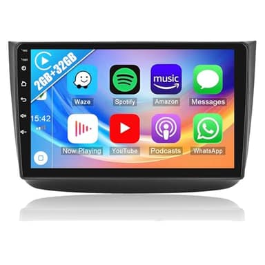 2G+32G Android 13 Radio Coche para Mercedes-Benz Viano 2004-2011,Vito 2010-2015 con Carplay Android Auto GPS Navegador,Pantalla de 10 Pulgadas con Bluetooth Mirror Link WiFi/FM/RDS+Cámara Trasera