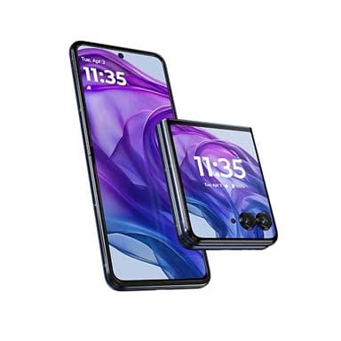 Motorola Razr 50 Ultra, 12+512 GB, pantalla 4", sensor dual 50MP con IA, resistente al agua, azul marino