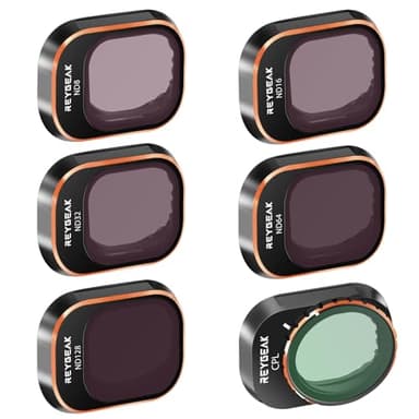 REYGEAK Mini 4 Pro Filtros CPL+ND8+ND16+ND32+ND64+ND128,ND filtros para dji Mini 4 Pro Drone Accesorios