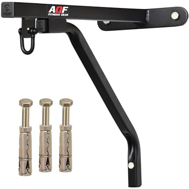 AQF Soporte De Pared para Saco De Boxeo, Boxeo Pared Soporte, Soporte Pared Saco Boxeo MMA, UFC, Gimnasio En Casa, Ganchos De Techo
