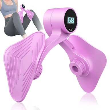 Vegena Ejercitador De Piernas, Entrenador De Cadera, Ejercitador De Piso Pélvico, Ejercitador Interno del Muslo Entrenador Piernas para Glúteos, Piernas, Brazos, Abdomen, para Mujeres Y Hombres