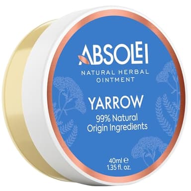 Absolei Pomada Hemorroides, Pomada Natural de Milenrama Blanca para Ardor, Picazón y Malestar, 40 ml