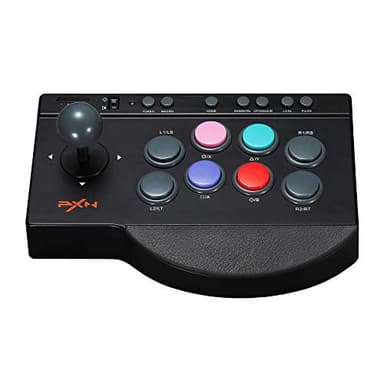 PXN Arcade Stick, 0082 Joystick Arcade con Botones Turbo y Macro, Universal Arcade Fight Stick para PC, Windows, PS4, PS3, Switch