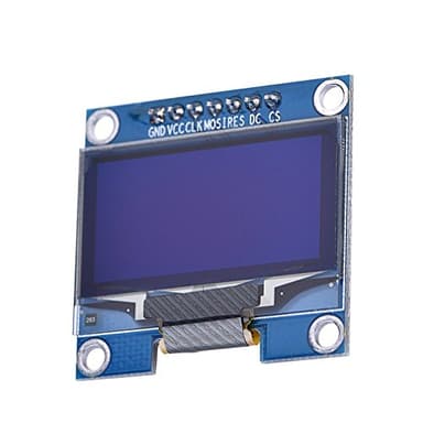 HiLetgo 1.3" SSH1106 SPI OLED LCD Display 128x64 OLED Display Module for Arduino AVR PIC STM32 51 Raspberry Pi