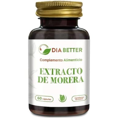 Extracto de morera REDUCOSE® patentado 750 mg | Reduce Glucosa en sangre, Triglicéridos, Colesterol LDL, Peso y Grasa corporal | 60 cápsulas veganas | Resultados avalados por ESTUDIOS CLÍNICOS