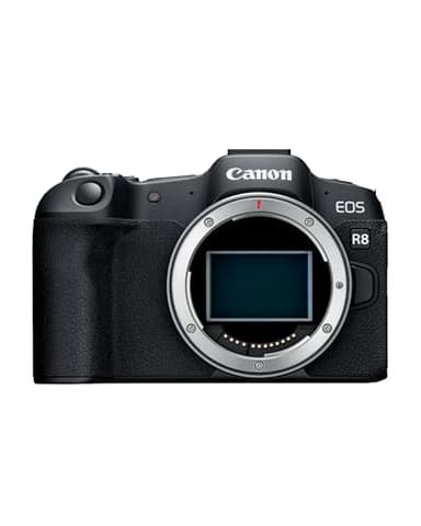 Appareil photo hybride Canon EOS R8 nu Noir