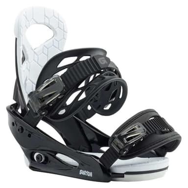 Burton Smalls Fijaciones de Snowboard, Niños, Black, L