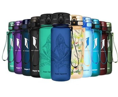 Super Sparrow Botella de Agua Deportiva - 500ml - Sin BPA