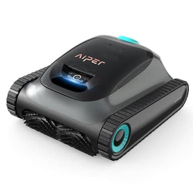 AIPER Scuba S1 Robot Limpiafondos Piscina y Pared, Navegación Inteligente 2.0, Autonomía de la Batería de 150 Minutos, Aspiradora de Piscina Inalámbrica para Piscinas Empotradas de hasta 150㎡