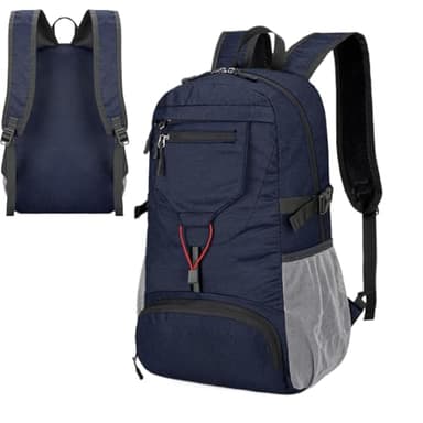 Genérico Travel Bag - Hiking Backpacks | Packable Rucksack, Lightweight Travel Backpack For Women, Waterproof Reflective Stripes Hiking Folding Daypack For Men & Women