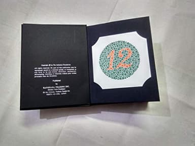 Ishihara - Libro de pruebas de visión en color para 24 platos con manual de usuario