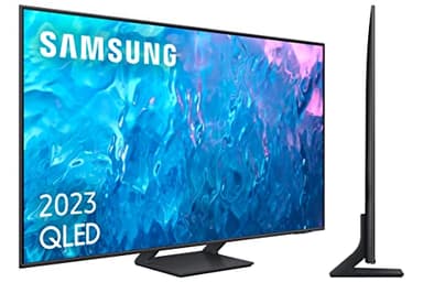 SAMSUNG TV QLED 4K 2023 55Q70C Smart TV de 55" con Tecnología Quantum dot, Motion Xcelerator Turbo+, Smart TV powered by Tizen, Procesador QLED 4K y Q-Symphony