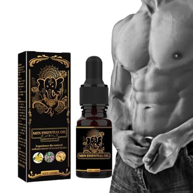 Aceite de agrandamiento del pene Engrosamiento del pene Aceite Para Agrandar Los óRganos Genitales Masculinos Aceite de Masaje Privado Para Hombres Crema Para Retrasar El Sexo Durante MáS Tiempo (1PC)