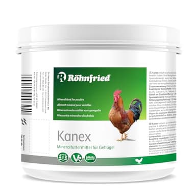 Röhnfried Kanex contra la alimentación de Plumas, picoteo de Plumas y canibalismo en Aves de Corral (700 g)