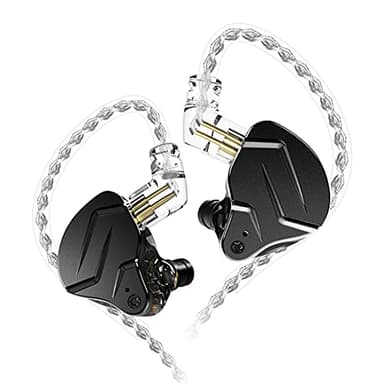 KZ ZSN Pro X - Auriculares intraurales de Doble Controlador, 1BA, 1DD, con Cable HiFi, para Deportes, Videojuegos, compatibles con teléfono y PC, Tablet