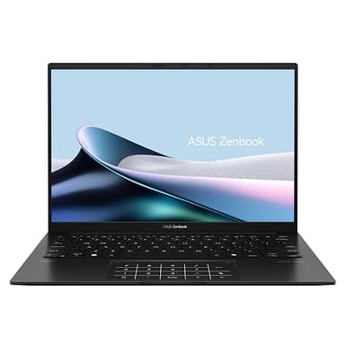 ASUS Zenbook 14 OLED UM3406HA-QD067W - Ordenador Portátil 14" WUXGA (AMD Ryzen 7 8840HS, 16GB RAM, 512GB SSD, Radeon 780M, Windows 11 Home) Negro Jade - Teclado QWERTY español