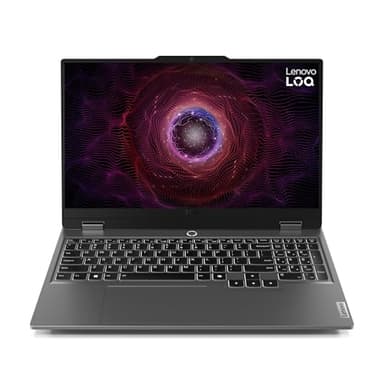 Lenovo LOQ Gen 9 - Ordenador Portátil Gaming IA 15.6" FHD, 144 Hz (AMD Ryzen 5 7235HS, NVIDIA GeForce RTX 3050, 24 GB RAM, 512 GB SSD, Wi-Fi 6, Sin Sistema Operativo) Teclado QWERTY Español - Gris