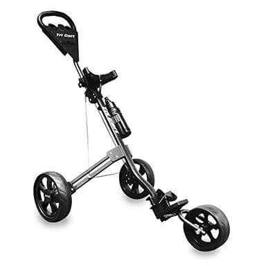 EzeGlide Quad+ Carrito de golf de cuatro ruedas, Negro