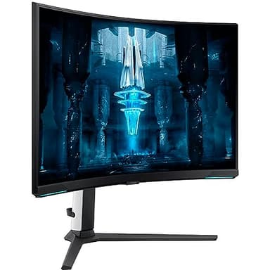 SAMSUNG LS32BG850NPXEN - Monitor Curvo Gaming 32'' Neo QLED 4K, 3840 x 2160, 21:9, 1.000.000:1, 1000R, 240 Hz, 1 ms, 350 CD/m², HDMI, FreeSync Premium Pro, Negro