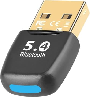 SIGANDG Adaptador Bluetooth PC,5.4 Bluetooth Dongle,Bluetooth Dongle USB, Memoria Bluetooth,Baja latencia, Plug & Play,con Windows 11/10/8.1/7,para Escritorio, portátil,Auriculares,Teclado,Ratón