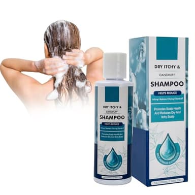 Champú Terapéutico para Psoriasis 100ml, Folliculitis Shampoo Eficaz Contra Psoriasis, Dermatitis, Picor y Descamación