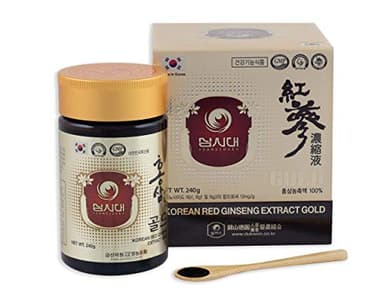 Ginseng rojo coreano extracto Gold 240 g – Para 8 meses – concentración en ginosidos Rg1, Rb1, Rg3 > 13 mg/g