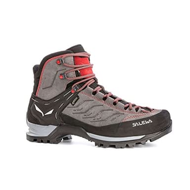 SALEWA MS MTN Trainer Mid GTX, Botas Hombre, Charcoal Papavero, 42 EU