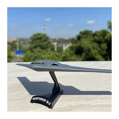YLQERZ Aviones metálicos en Miniatura Avión Militar Bombardero B-2 B2 del Ejército Heavy Spirit Modelo Avión Juguete para Colecciones Escala 1/128 para Colecciones