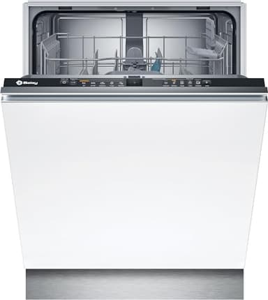 Balay Lavavajillas Integrable, 60 cm, Motor ExtraSilencio, Programa Automático, Gris, 3VF5012NP