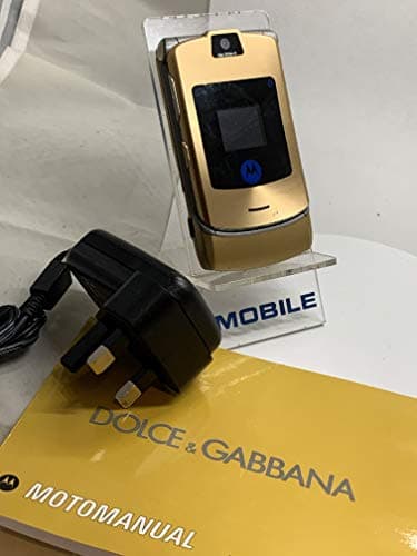 Motorola V3i RAZR GOLD - D & G Dolce & Gabbana Gold Edition - Sin SIM
