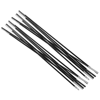 Bastones de tienda de campaña de 3,96 m, fibra de vidrio de repuesto, varillas universales ajustables para tienda de campaña, kit de marco de toldo de fibra de vidrio, para camping al aire libre