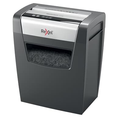 Rexel 2104572EU - Destructora Personal/Home Office Momentum X312, Corte en Confeti, Papelera de 23L, Seguridad P3, Uso Personal y Oficina, Destruye hasta 12 Hojas, Silenciosa con Botones Táctiles