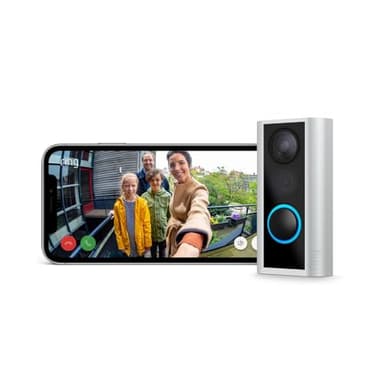 Ring mirilla digital (Door View Cam) para puertas de 34-55 mm de grosor | Videotimbre inalámbrico con camara de vigilancia, vídeo HD 1080p, wifi | 30 días gratis de Ring Home