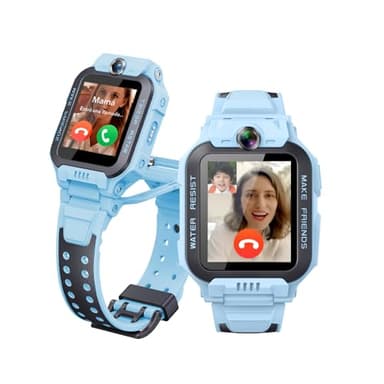 imoo Z7 Reloj Inteligente para niños, 4G Smart Watch con GPS y Tarjeta SIM, Smartwatch Kids con Video y Llamadas de Voz HD, Resistencia al Agua para natación IPX8 (Z7, Azul)