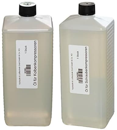 Aceite de compresor de pistón, aceite de compresor de tornillo, 1 l y 5 l (compresor de pistón (5 litros))