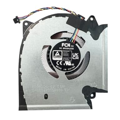 Gintai Ventilador GPU Fan Cooling Fan Cooler para ASUS Rog Strix G15 G512 G512IC G513 G513I G513Q, G17 G713 G713I G713Q FPPB FNAD 5V DFS5K223052835 13NR0850PP 01011 6033B0111701 13NR0510P02011