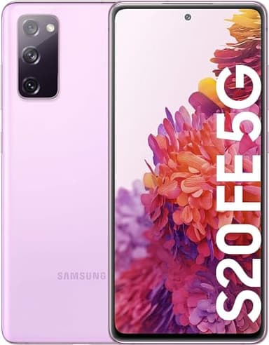SAMSUNG Galaxy S20 FE 5G - Smartphone 128GB, 6GB RAM, Dual Sim, Cloud Lavender