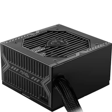 MSI mag A750BN PCIE 5.0 - Pieza de alimentación (750 W, 80 Plus Bronce, Soporte PCIe 5.0 GPU, ATX PSU)