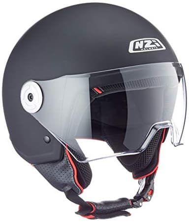 NZI Vintage 3 Casco, Hombre, Matt Black, M