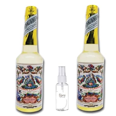 BOEMY Florida Agua de Perú Original | Set 2 Botellas de 270 ml. + 1 Dosificador Spray