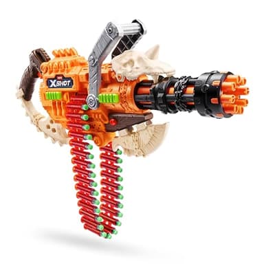 XSHOT Insanity HorrorFire Dread Hammer de ZURU con 48 Dardos, Dardos con tecnología Air Pocket y Almacenamiento de Dardos, Juguete para Exteriores para niños y niñas, Adolescentes y Adultos