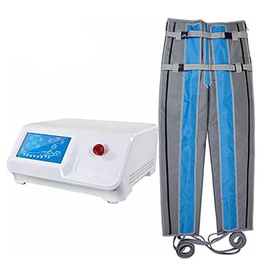 Máquina de Drenaje linfático de presoterapia Profesional Masaje de desintoxicación de presión de Aire Traje Adelgazante Masajeador de desintoxicación de piernas, Elimina la Fatiga y el Dolor muscula