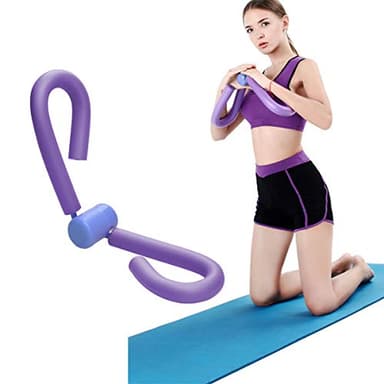 Covvy Thigh Master - Tóner de Muslo para ejercitar Muslos, piernas, Brazos, Pecho, Culturismo, pérdida de Peso, Equipo de Entrenamiento para el Gimnasio en casa (Púrpura)