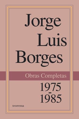 Obras Completas. 1975-1985