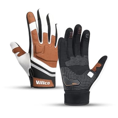 Vilico Guantes de moto de verano, guantes de moto para hombre y mujer, para pantalla táctil, guantes tácticos para airsoft, motocross, bicicleta