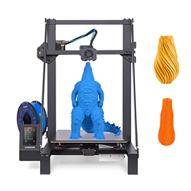 LAPOOH Impresora 3D LK5 Pro FDM 90% preensamblada 300x300x400 mm Tamaño de impresión Grande con Pantalla táctil a Todo Color de 4,3 Pulgadas TMC2208 Controlador Ultra silencioso Estructura 6