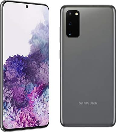 2020 Samsung Galaxy S20 5G 128GB, Gris Cósmico (Reacondicionado)