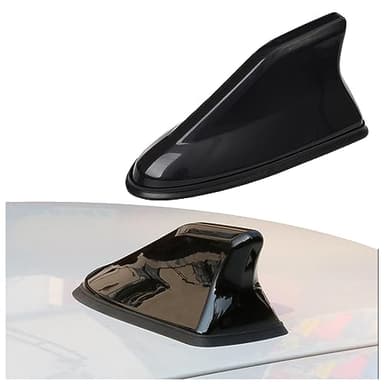 Antena Aleta Tiburon Coche, para Renault Clio 4 3 2 1 Coche Techo Superior Am/FM Radio Antena Coche, Antena Coche Tiburon Accesorios Coche,A