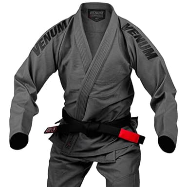 Venum Contender EVO BJJ Gi, Unisex Adulto, Gris Oscuro, A3